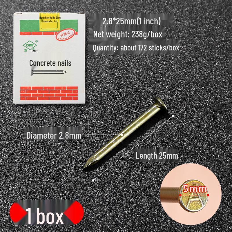 Long Cement Steel and Iron Nails for Wall and Woodworking