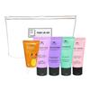 Travel 5-Piece Set (Shampoo, Conditioner, Body Foam, Toothpaste) 1 Set