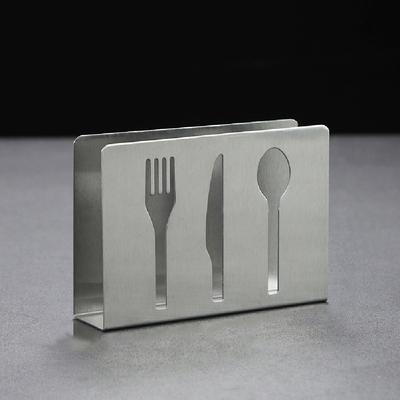 Unique 1 Pc Square Stainless Steel Countertop Paper Towel Holder - Perfect for Organizing Paper Towels In Kitchen, Bedroom and Bathroom Spaces