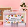 Washable Hard-Tip Watercolor Pens for Kids, 12 Colors, Triangular Barrel, Large Capacity, Boxed Set.