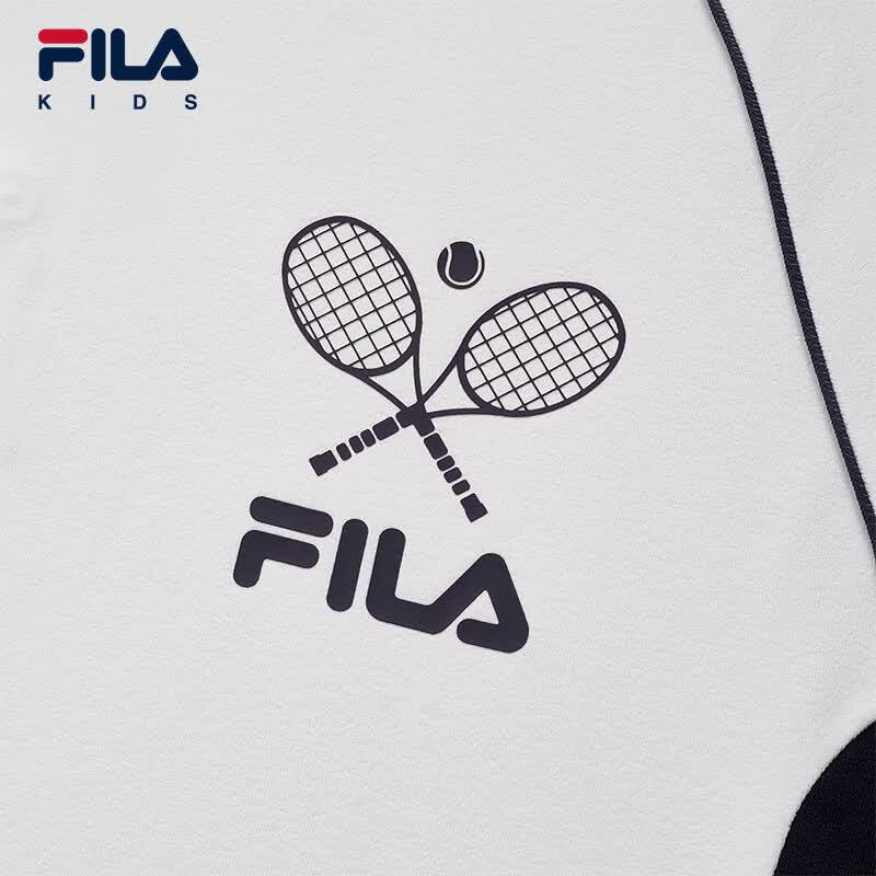 FILA Boys' Knit Short Sleeve Polo Shirt