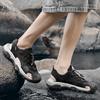 Beach Shoes Men's 2025 New Summer Hollow Breathable Sandals Men's Go Out Bag Head Lightweight Non-slip Soft-soled Mesh Shoes