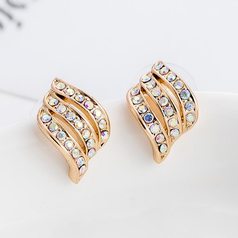 

Er-00472 Роскошные украшения со стразами, позолоченные современные женские серьги 2022 Y2k, ювелирные изделия, подарок на день матери