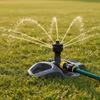 360 Degree Rotating Sprinkler Wide Coverage Automatic Garden Sprinkler Water Spray Spray Head Long-Lasting ABS Plastic Gardening