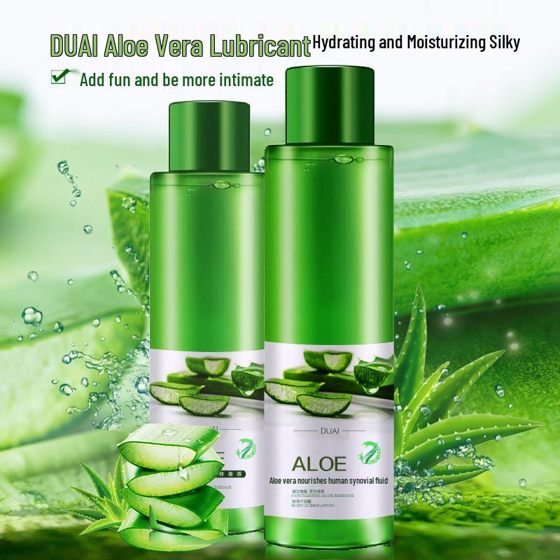 Only Love Aloe Vera Water-Based Body Lubricant - 120ml, Non-Sticky Formula for Couples.