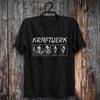 Kraftwerk Album Classico Maglietta Band Elettronica Vintage Uomo Macchina Ralf Hutter