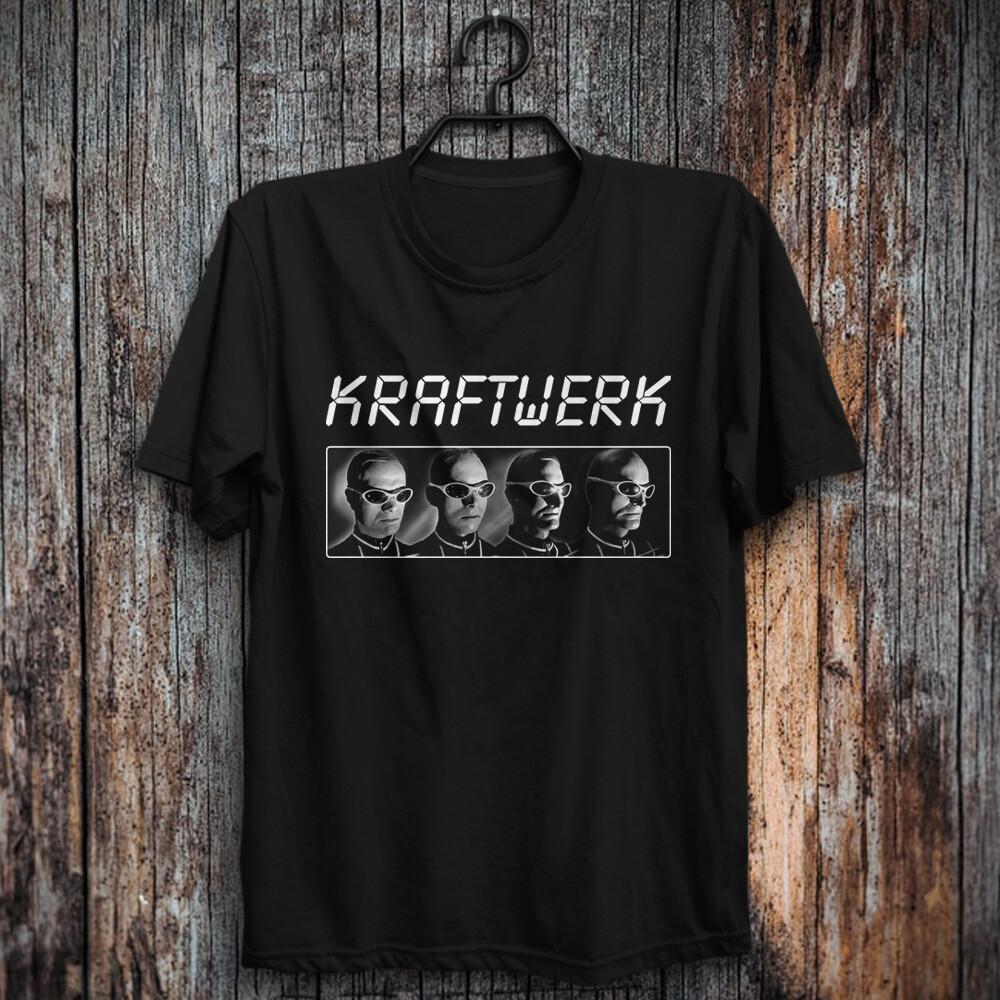 Kraftwerk Albums Classic Shirt Electronic Band Vintage Man Machine Ralf Hutter S