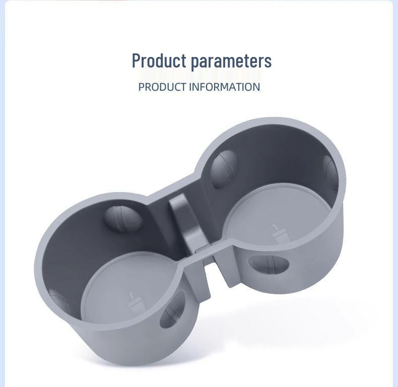 Tesla Model Y/3 Becherhalter-Begrenzer Aufbewahrungsschalen-Rack - Innenzubehör