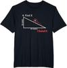 Camiseta Encuentra X Frase Divertida Gráfico Profesor de Matemáticas Regalo Sarcástico Novedad Broma de Padre