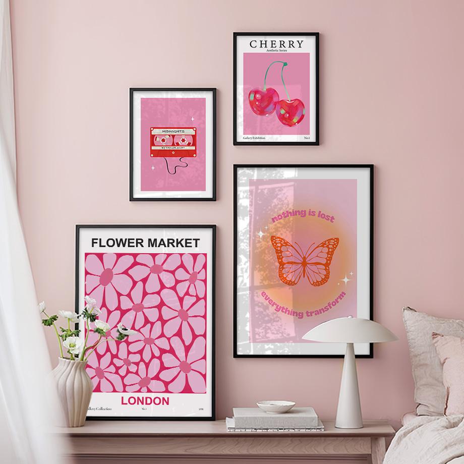 

Бабочка, вишня, конфеты, лента, Матисс, цветочный рынок, картина, настенное искусство, печать на холсте, эстетический плакат, фотографии для декора гостиной
