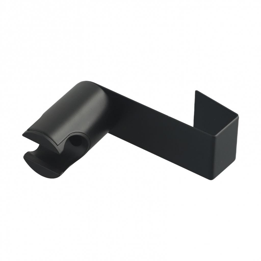 Easy Installation Black Bracket for Hand For Shower Head Wall or Tank Mount