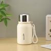 Stainless Steel Vacuum Insulated Travel Mug With Carry Rope 500ml Outdoor Hiking Camping Office Student Use