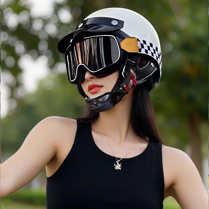 Lishi Motorcycle Half Helmet
