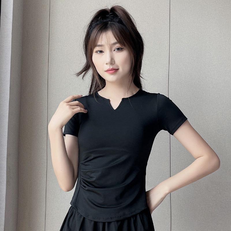 2025 Women's Summer Ice Silk Quick-Dry Running Suit - Fashionable Gym & Yoga Shorts