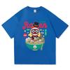 KPop Devil Hunter Saja Boys' 100% Cotton T-Shirt Huntrix Shirt Children's Spring/Summer Fashion Casual Short-Sleeve