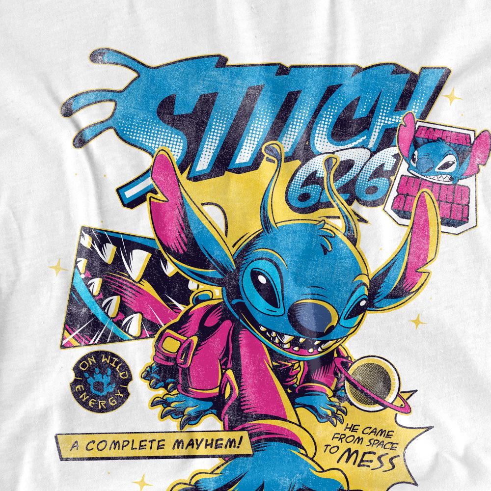 Lilo & Stitch Unisex Adult 626 Comic T-Shirt