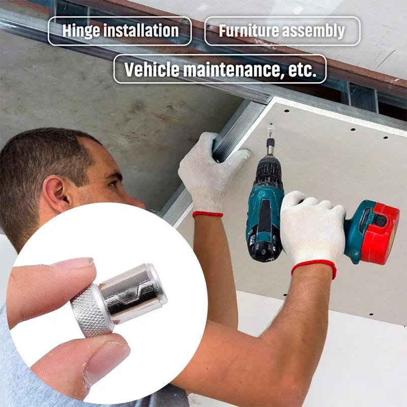 Magnetic Ring Screwdriver Bit Holders Cross Phillips Magnet Strong Magnetizer Removable Part Adapter Screw Driver Power Tools