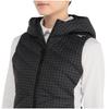Mizuno Breath Thermo Tech Lining Down Vest with Size M Heat-Generating Material, Women's, Black, (E2MEB702)