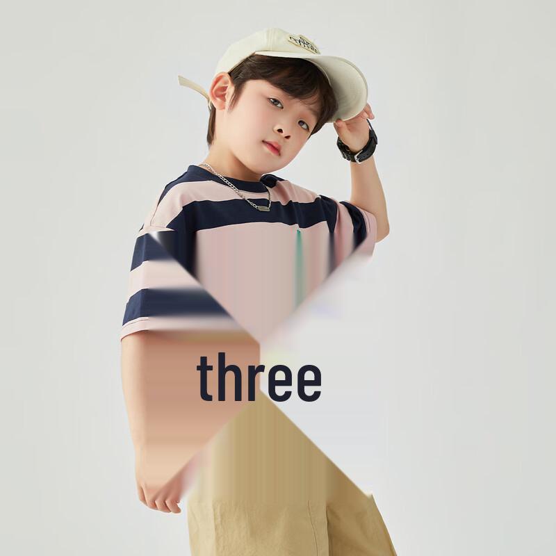 

DuoDuoJia Boys Striped Short-Sleeve T-Shirt 110
