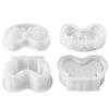Aromatherapy Container Mold Silicone Jewelry Box Mold Bow Storage Box Mold Multi-Functional For Home Decor Aromatherapy Holder
