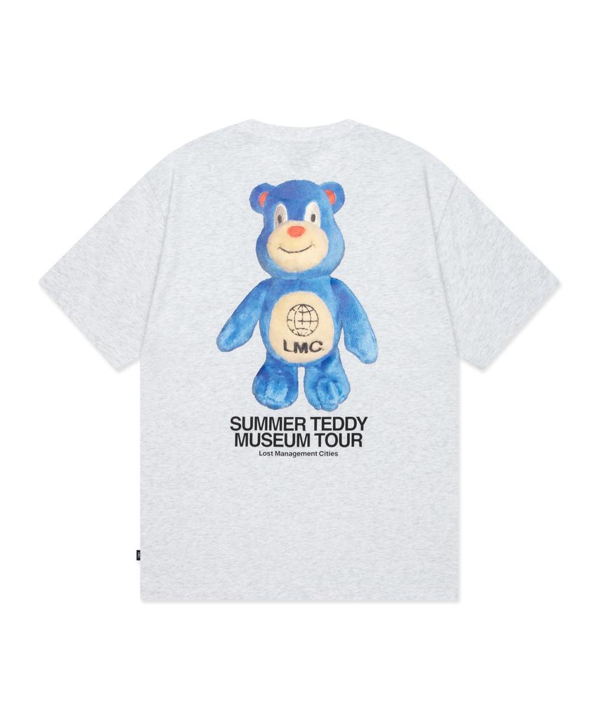 LMC Summer Teddy Museum Tour Tee Light Heather Gray