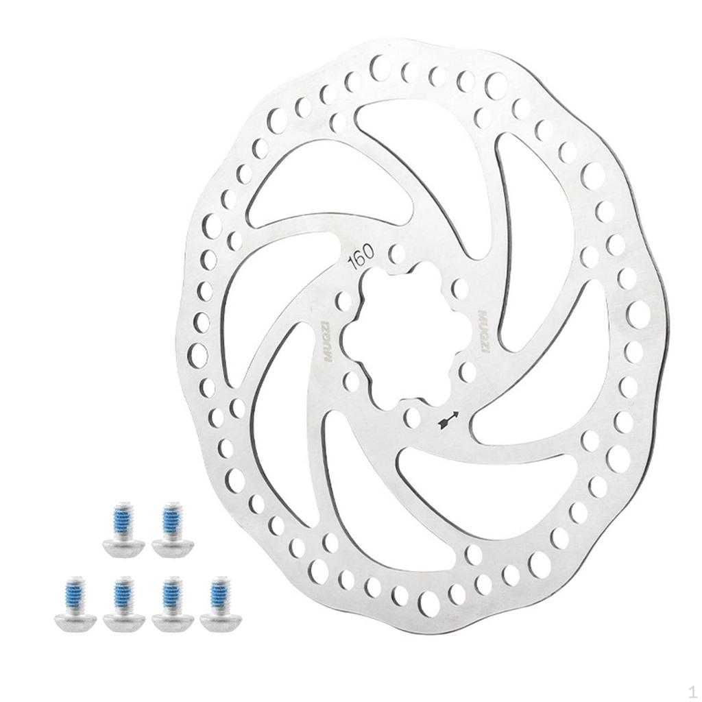 Rotor kotoučové brzdy na kolo 1 odvod tepla se 6 šrouby pro Road Mountain