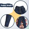 Trendy Jeans Pants 1/12 Scale Miniature Clothing for Action Figures Unisex Cotton Trousers for Doll Collectors Dress Up