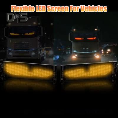 Colorful Eye Lamp Flexible Soft Screen for Windows DIY Dynamic LED Lights Smartphone Control Waterproof LED Eyes for Car Window