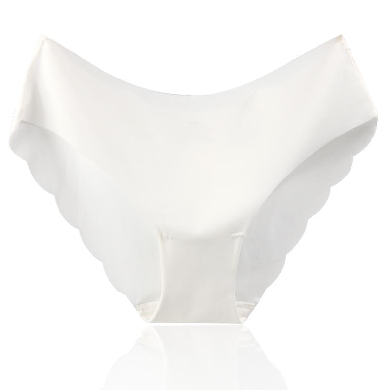 

Женские Сексуальные Дышащие Удобные Хлопковые Трусики Брифами Нижнее Белье Низкая Посадка EMA XXL белый