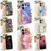 Pour Infinix GT 10 Pro 5G X6739 Étui Mode Fleurs Colorées Complète Housse Souple en Silicone Pour Infinix GT 10Pro 10 pro 5G Étuis de Téléphone