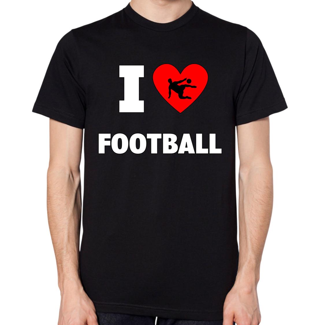 I Love Football T-Shirt S разноцветный