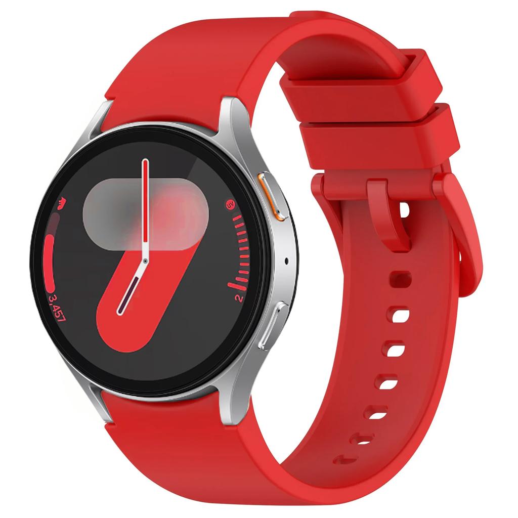 Silicone Strap for Samsung Galaxy Watch 4 Classic 46/42mm 5 Pro 45mm Bracelet for Galaxy 7 6 5 4 44mm 40mm/6Classic 47 43mm Band