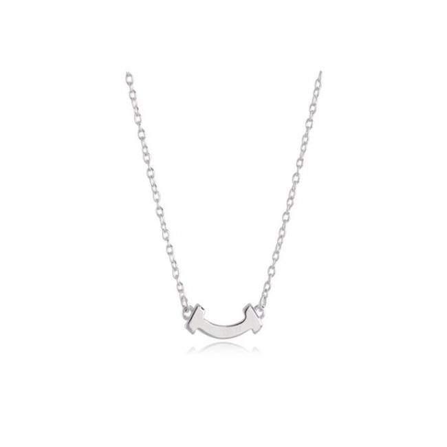 Lächeln & Co. Silber Halskette