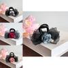 Elegant Rose Hair Clip In Mixed Material For Stylish Women Perfect For Spring 2024 Fashion