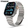 Metal Titanium Bracelet for Apple Watch Ultra 3 49mm Series 11 46mm Butterfly Buckle Band For iWatch 9 8 7 6 SE 45mm 44mm Straps
