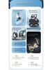 2025 Hanging Ear E11S Smart AI TWS Non-in-ear Real-time Translation Wireless Bluetooth Earbuds