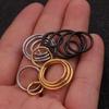 Stainless Steel Minimalist Open & Closed Nose/Ear Piercing Ring - European & American Style