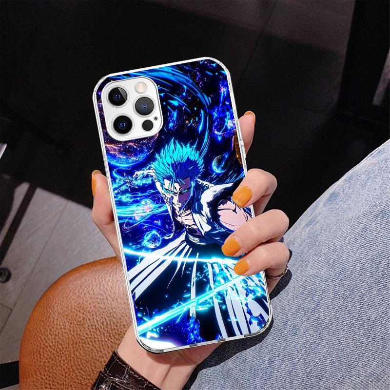 

Grimmjow 6 Bleach Phone Case For iPhone 13 12 Mini 11 Pro Max XS XR X SE 7 8 Plus 5S 5 6S 6 Gift Print Cover Fundas iPhone 16
