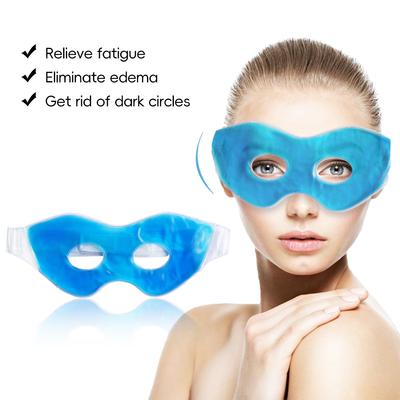 Maschera per Occhi in Gel Riutilizzabile per Terapia Calda/Fredda Impacco Freddo Ipoallergenico Borsa Ghiaccio per Occhi Sollievo Occhi Gonfi Maschera Rinfrescante Recupero Post-Operatorio