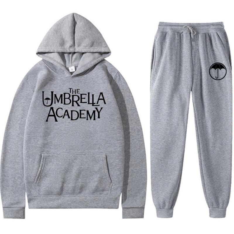 The Umbrella Academy Hooded Sweatshirt Casual Sports Pants Set