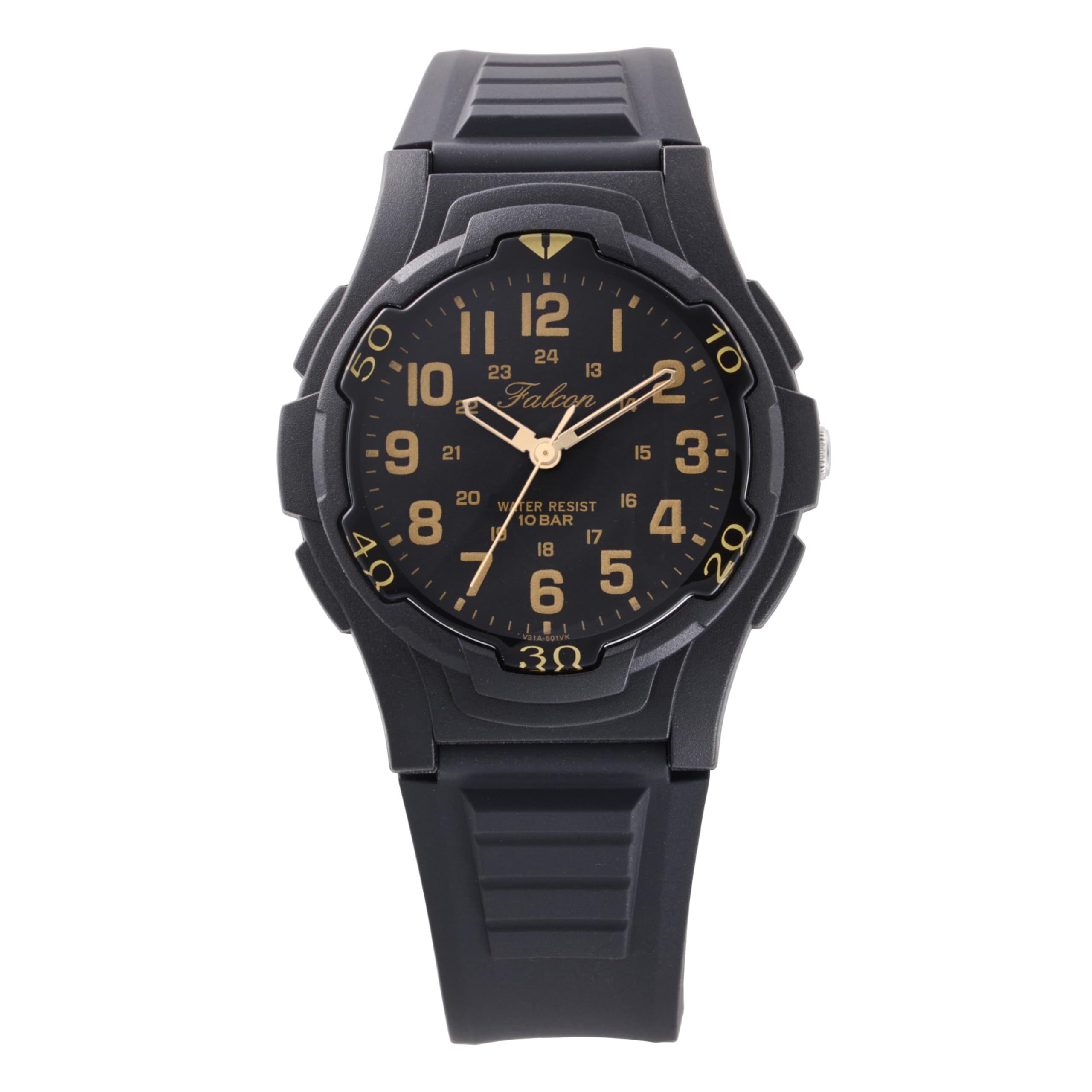 

Citizen Аналоговые Водонепроницаемые до 10 Уретановые Q&Q Мужские Часы, ATM, Ремешок, Белые, V31A-501VK