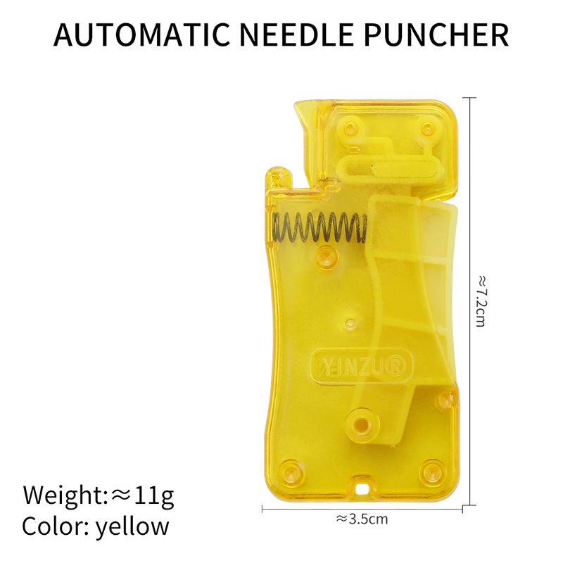 Auto Needle Threader DIY Hand Sewing Threader Hand Machine Stitch Insertion Sewing Automatic Thread Device Household Tools