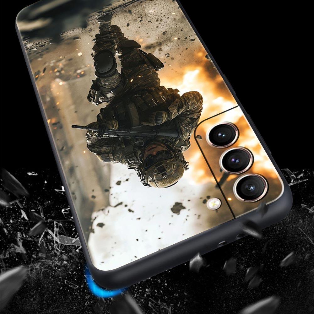 Militär Armee Spezialeinheiten Handyhülle Für Samsung Galaxy S26 Ultra S25 Plus S24 FE S23 S22 5G S21 S20 Hülle Schwarz Weich