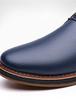 Men's White Hand-Stitched Chelsea Boots, Size 38-50, Rubber Sole, Fashionable Business Casual Shoes