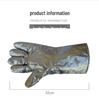 Heat-Resistant Aluminum Foil Gloves for High Temperature and Radiation Protection