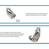 5piece Stainless Steel Fender Hooks For Marine – Easy Installation And Wide Application Marine Grade