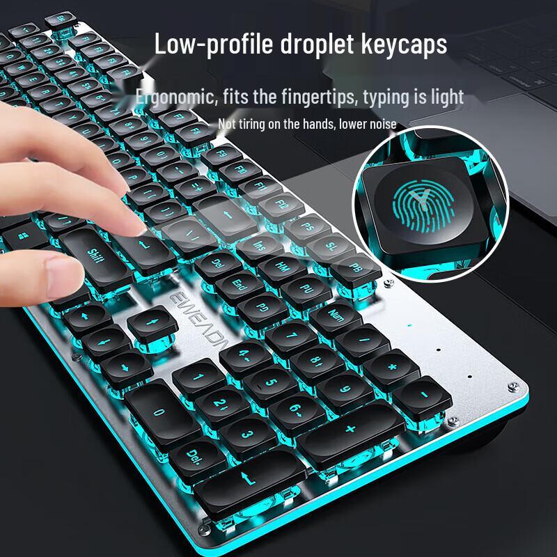 EWEADN X7S Wireless Keyboard Mouse Set