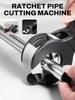 Ratcheting Tubing Cutter 8-29mm Universal Pipe Cutter Stainless Steel Copper Aluminium Ratchet Scissors Hose Cutting Hand Tools
