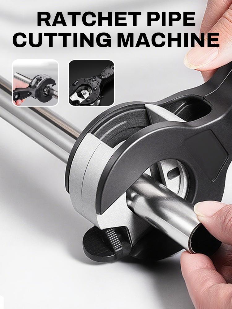 Ratcheting Tubing Cutter 8-29mm Universal Pipe Cutter Stainless Steel Copper Aluminium Ratchet Scissors Hose Cutting Hand Tools