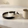 Black White Color Korean Wide Headband Non-Slip Temperament Hair Band  Fashion Accessory